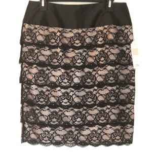 Lace Pencil Skirt